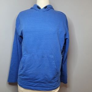 Hurley Men's Small H2O-Dri Modern Pullover Hoody Signal Blue Grey Lined Soft